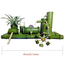 Classic Water Features for The Garden Bird Bath Water Feature Pump Fountain Bamboo Water Device Ceramic Fish Tank Stone Circulating Fish Filter Bamboo Tube