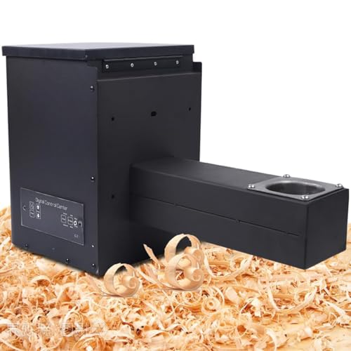 GYQSSD Pellet BBQ Smoker Hopper Assembly Kit, Electric Wood Pellet Smoker Grill Parts Digital Smoker, Adjustable Temperature 165-450°F, for Grill, Smoke, Bake, Roast, Braise, BBQ