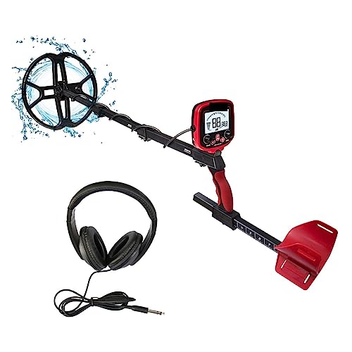 UYCVT Metal Detector for Adults, Underground Metal Detector Tx-850 with 12Inch Bigger Coil Professional Gold Digger Treasure Hunter Detecting Equipment-5-K