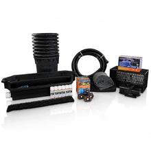 HALF OFF PONDS Simply Waterfalls 10000 Pond Free Kit with MatrixBlox, 10' x 40' EPDM Liner and 10,000 GPH Pump - PMTHB7