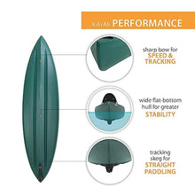 Lifetime Wasatch Canoe 13" Green