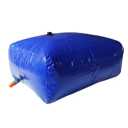 Water Storage Containers Water Storage Bladder 30 60 80 100 200 300 400 500 Gallon, Large Capacity Water Bank for Emergency Water Storage, Tub/Rv/Outdoor, Plastic Soft Storage Containers (Size