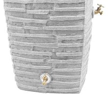 Good Ideas Impressions Riverwalk Rain Water Collection Barrel, 2 Pack