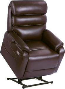 Wide Power Lift Recliner with Heat Massage, USB for Elderly Adults