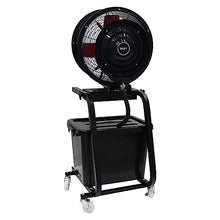 HayWHNKN Oscillating Misting Cooling Spray Fan Industrial Electric Misting Fan Humidification and Watering 16inch Portable Misting Fan 40L Water Tank