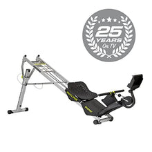 Total Gym Foldable Incline Rowing Machine with 6 Resistance Levels, Black