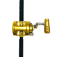 EAT MY TACKLE 30W 2-Speed Reel Blue Marlin Tournament Edition Rod 4 Pack Blue