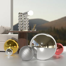 LXBAMKEA Stainless Steel Gazing Ball, Mirror Reflective Balls, Outdoor Hollow Out Ornament Ball, Home Garden Yard Lawn Party Seamless Sphere, Floating Pond Balls, Durable Polished (Color : Silver, S
