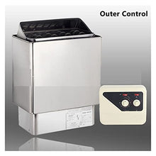 Sauna Steam Generator 3KW 4.5KW 6KW 9KW Stainless Steel Sauna Stove Sauna Heater with Outer Or Innner Sauna Controller for Shower Steam Bath Sauna Accessories (Color : 3KW Size : IC) (4.5KW OC)