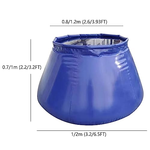 5sssallefaa Large-Capacity Emergency Water Tank PVC Foldable Water Container 2000L