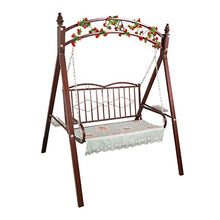 HAOKAZLBR Large Outdoor Porch Swing Garden Patio Swing Chair Outdoor Patio Swing Chair, Porch Glider Swing Chair Lazy Daze Hammocks Swing Bench Perfect Set for Porch and Poolside