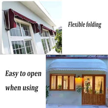MXJCKSOQ Retractable Outdoor Sun Shade Canopy for Doors & Customizable Patio Umbrella Awning for Garden UV Protection Weather-Resistant Easy Install,Rosa-90x35x35cm