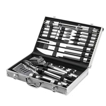 Barbecue Tool Set Aluminum Box Stainless Steel Household Skewers Combination Grill Outdoor BBQ