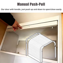 16 18 22 24 26 30 32 36 Inch Wide Metal Cabinet Roll Up Door，Interior/Outdoor Appliance Kitchen Tambour Doors with Track, Pull Up and Down to Open(22x36(55.9x91.4cm))