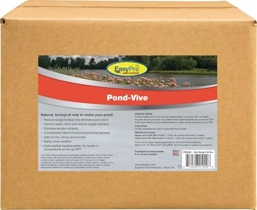 EasyPro PB50XL Lake & Pond-Vive Bulk Loose Powder, 50 lb
