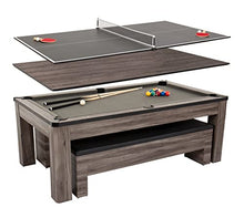 Atomic Hampton 3-in-1 Combo Table Grey