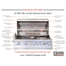 Lion Premium Grills 90823 40" Natural Gas Grill