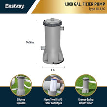 Bestway Steel Pro MAX 15' x 42" Above Ground Swimming Pool Set with Pump