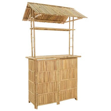 RJPLMFV Outdoor Bar Table 45.28 x 37.40 x 84.25 in Bamboo