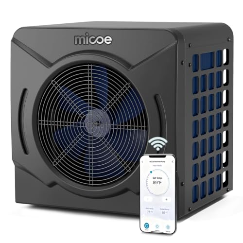 MICOE Pool Heater for Above Ground Pool Up to 5500 Gallons
