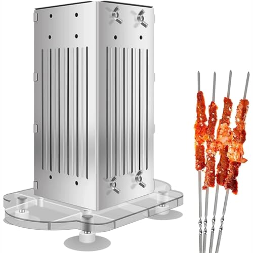 JYXYXSCP BBQ Kebab Maker, Kebab Tool Kebab, Kebab Maker Grill, Reusable BBQ Kebab
