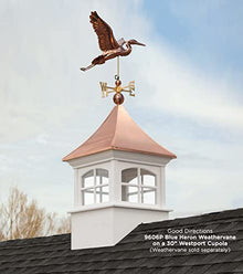 Good Directions Westport Vinyl Cupola 26" x 42" White