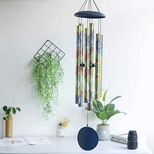 iumLeap Wind Chimes, 45 Inch Memorial Wind Chimes, Wind Chimes with 6 Thicken Tubes & Hook, Outdoor Wind Chimes Gifts for Mother, Garden Decor