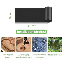 Outdoor Fish Ponds Landscaping & Water Garden Waterproof Fish Pond Tarp