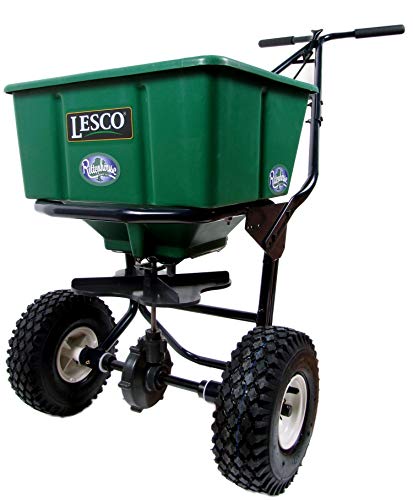 Lesco 50Lb Push Spreader Pack of 2