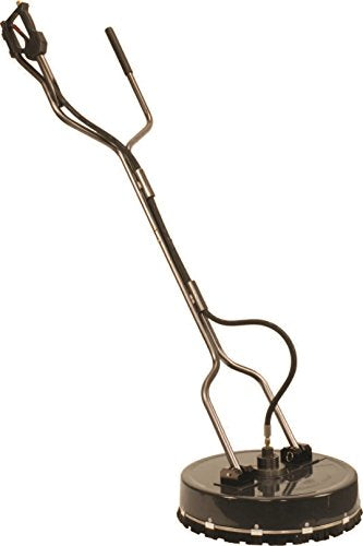 General Pump DCFSCP24GZ Flat Surface Cleaner C/W Brush Skirt, 3-Arm, Brass Inlet Water Filter, Zerk Fitting, 24", 4000 psi