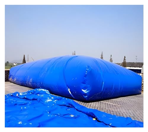 Large Capacity Soft Water Bag Portable Water Tank Large Water Storage Bladder, Compact Thick Water Container for Garden/Yard/Agricultural Use/Emergency Water, Water Organizer Bladder for RV Camping(10