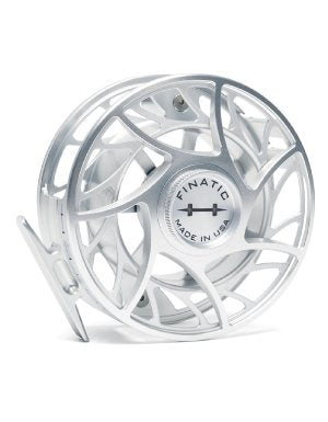 Fin-Atic Hatch Outdoors Finatic 11 Plus Fly Fishing Reel Clear and Black