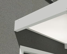 Palram - Canopia Sophia 2150 7' x 3' Door/Window Awning, White/Mist