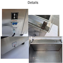 HQHAOTWU Commercial Vacuum Packaging Machine Stainless Steel Portable Sealer 17.7 Inch