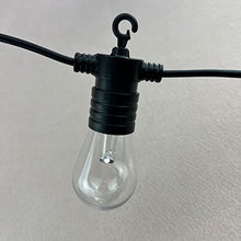AMNOUR DC12V 50mm Addressable Full Color LED Pixel String Light Bulb; Transparent Cover; 30pcs String Lights (15m Length); IP67 Protection (Color : RGB-6500K)