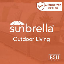 RSH DECOR Sunbrella Set of 2 Tufted Adirondack Chair Cushions | 42.5” x 21” | Performance Fabric | Water & Fade-Resistant | Outdoor Cushion for Patio Furniture | Made in USA | Canvas Jockey Red