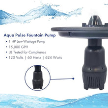 HALF OFF PONDS VXF Aerating Pond & Lake Fountain - 1 HP Pump | 3 Display Patterns | Color Changing Lights