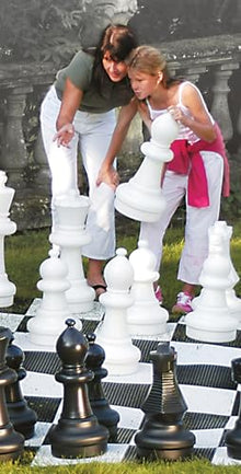 ROLLY TOYS Giant Chess Pieces Set 25" King Black White