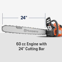 Husqvarna 460 Rancher Gas Powered Chainsaw, 24 Inch