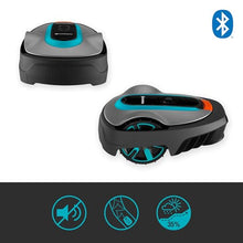 GARDENA 15010-20 SILENO Life - Automatic Robotic Lawn Mower, with Bluetooth app and Boundary Wire, The quietest in its Class, for lawns up to 16,200 Sq Ft, Made in Europe, Grey