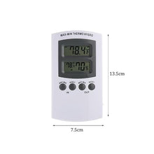 ASWRTYJO ABS Indoor Outdoor Greenhouse Flowers Plants Temperature Humidity for Growth Breeding