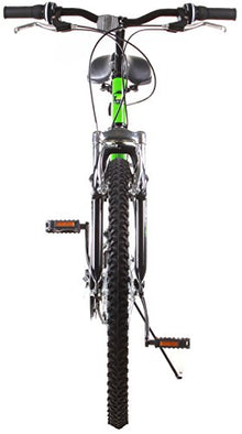 Titan Trail 21-Speed Suspension Men's Mountain Bike 18-Inch Frame Green/Black