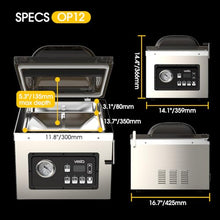 V Vesta Precision 12 Inch Chamber Vacuum Sealer OP12 Heavy Duty