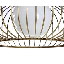 MAKLAINE 43" 1-Light Modern Metal Extra Large Pendant Light Black