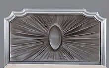 ioHOMES Bargoyne Glam Wood Bedroom Set 3-Piece Silver/Warm Gray