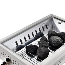 Barbecue Skewers Outdoor Barbecue Grills Camping Foldable Portable Barbecue Grills (D 44 * 30 * 22.5cm)