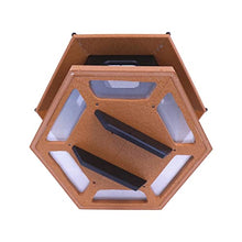 AmishToyBox.com Gazebo Bird Feeder - Deluxe Triple Compartment Post-Mount Large Bird Feeder - Made in the USA with Poly Lumber (Cedar and Black)