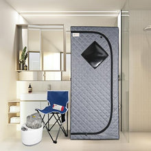 Sauna, Full-Body Home Steam Bath with 4L Steam Pot, Anti-Dry Burning and Automatic Power-Off Functions to Help Refresh and Improve Overall Health.