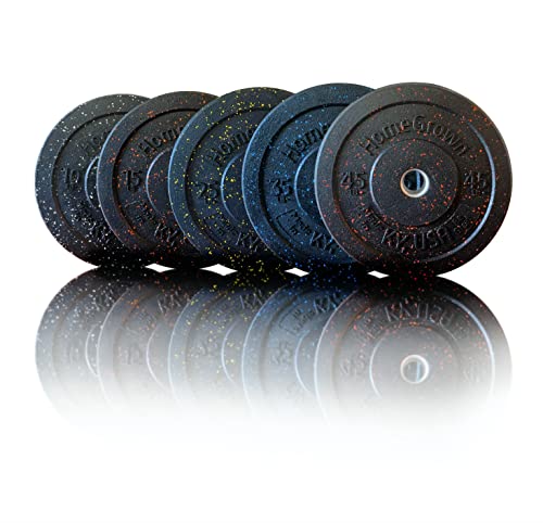 Homegrown Lifting URA-MAX COLORED Bumper Plate Sets 500 lb
