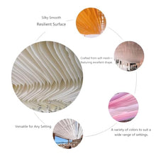 Wave Sheer Ceiling Drape, Sunshade Fabric, Outdoor/Indoor Decorative Canopy Curtain For Beach Wedding, Hotel Lobby, Patio, Commercial Street, Multicolor Optional(Green-A,500x50cm/197x19.7"-30)